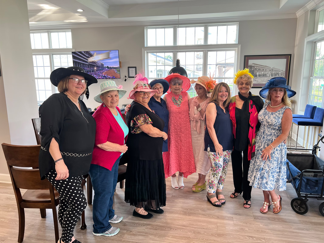 Kentucky Derby Party at Parc Gardens - Lafayette Retirement Communities - 55+ Elevated Retirement